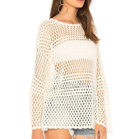 Show Me Your MuMu Paula Pullover - Silver Blue - Picture 2 of 10